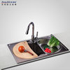 sinks��˹��ϴ������ɽˮ��304�����ˮ�۵���˫�۹㶫ˮ��ϴ�Ӳ�