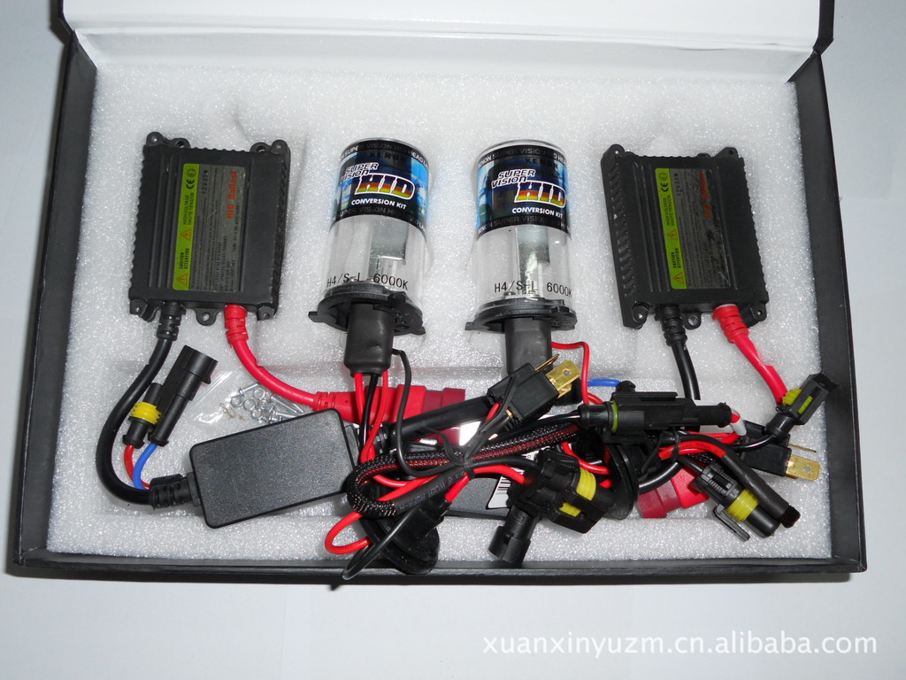 HID,氙气灯汽车大灯H4/H,H4/L,9004/H,9004/L,改装双灯