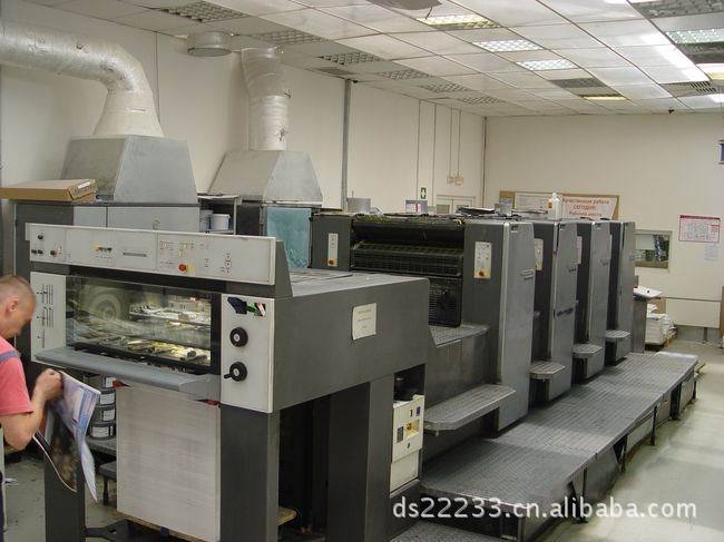 二手海德堡印刷机sm744h四开四色印刷机进口印刷机二手印刷机