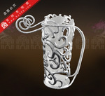纯银工艺品-银红酒架-纯银红酒架-高工艺纯银红酒架A款