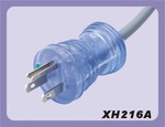 美国医用美电源插头美国，美国医用电源线插头加拿大医用电源插头