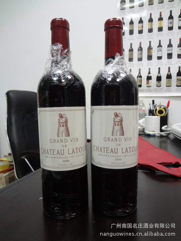 供应法国拉图城堡正牌2000干红葡萄酒2000 chateau latour 2000