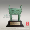 【厂家直销】洛阳精美仿古青铜器 文化礼品 兽面纹方鼎