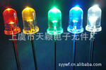 ������ӦLED���� F5 5MM Բͷ ��ɫ