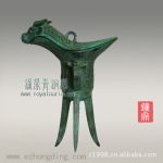 钟鼎青铜器|仿古青铜器|青铜器工艺品|商务礼品|家居摆件|牛头爵