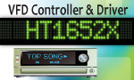 HT16523��HT16525�ڽ��ֿ��VFD����������IC