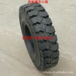 厂家直销工业轮胎 叉车轮胎 实心轮胎21×8-9 叉车配件