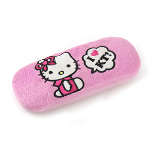 可爱hello kitty眼镜盒/凯蒂猫眼镜盒/卡通眼镜盒批发