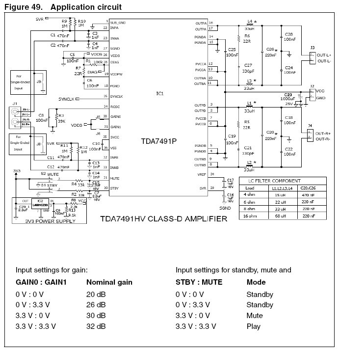电子元器件 集成电路/ic tda7491 功放ic 图集