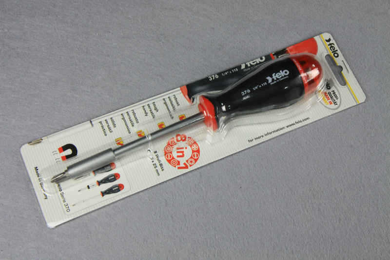 原装进口 德国飞龙felo工具 螺丝刀旋具组合 8合1换头螺丝起子