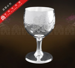 纯银工艺品.银器.纯银制品.纯银酒具.精品纯银红酒杯大-威龙献瑞