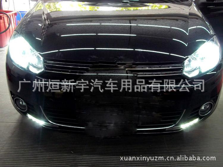 大众高尔夫GOLF5,GTI-05-08年款LED日间行车灯,专车专用日行灯