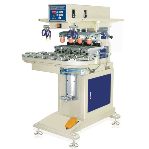 HP-160 四色转盘移印机75-100钢板