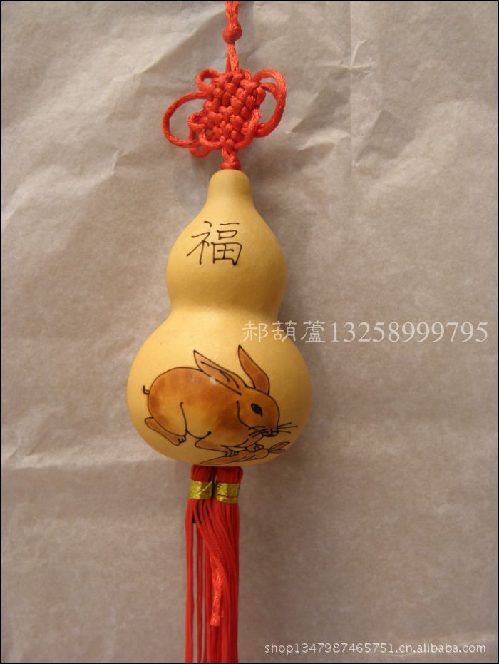 十二生肖葫芦小挂饰 挂件 小工艺品 庙会产品 旅游纪念品