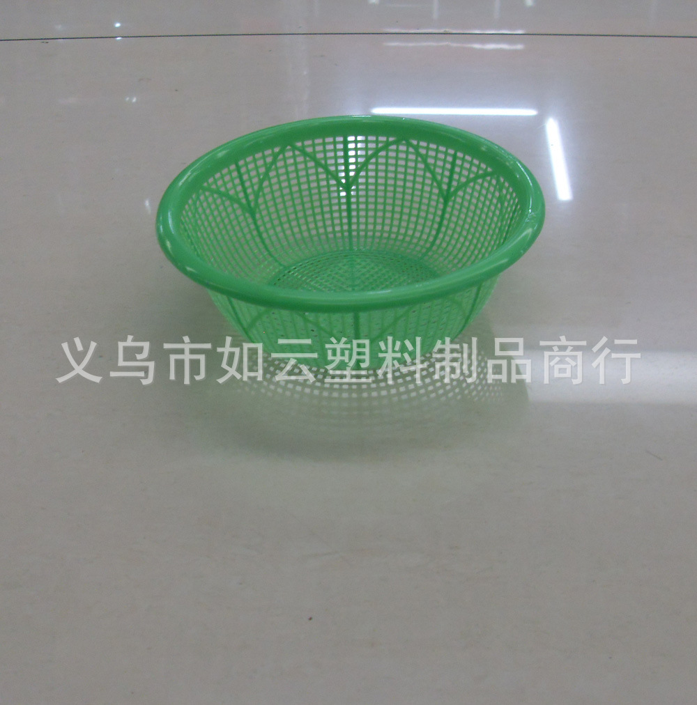 批发供应塑料米箩 淘米箩 果蔬箩 20米箩详情4