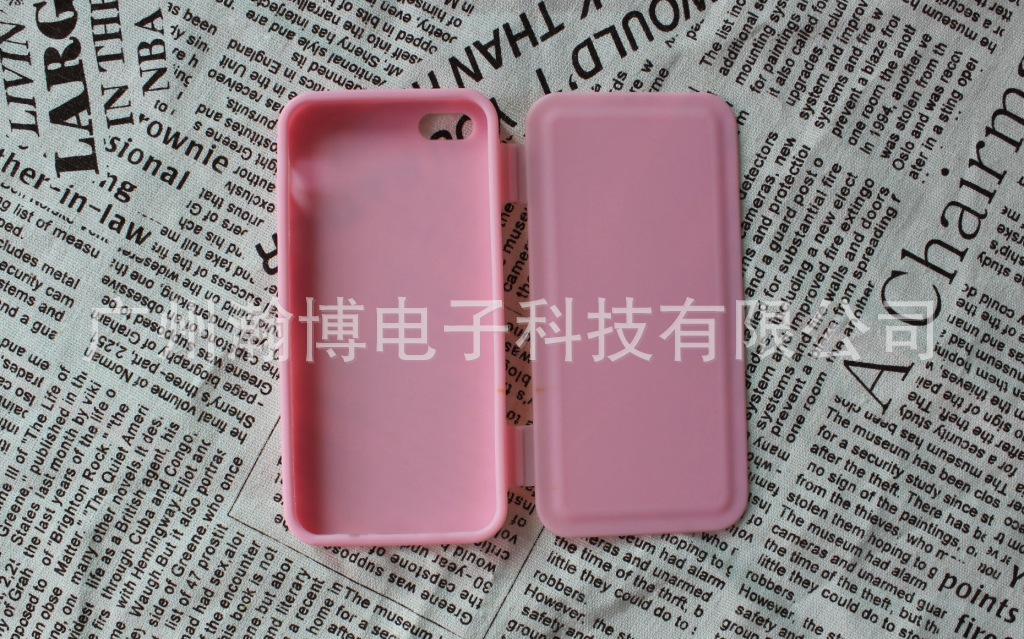 iphone5 纯TPU手机保护套 左右翻盖彩壳 iphone5果冻套素材 外壳