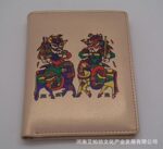 朱仙镇年画系列短款钱包 个性钱包 秦琼敬德门神立包 保平安