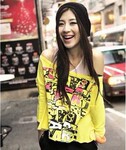 T00016Doin女装2012春装新款时尚字母印花两件套新品T恤 3色