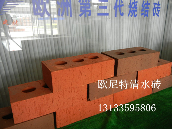 清水砖-高档欧式古典建筑风格外墙用红砖