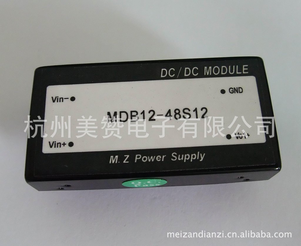 DC/DC电源模块12W,48V转12V1A