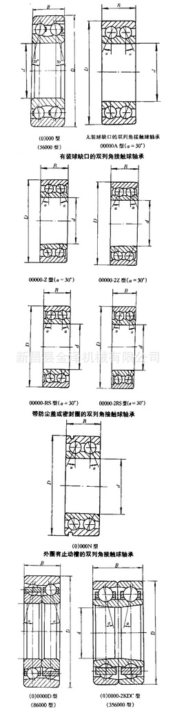 供应优质3205e双列角接触轴承