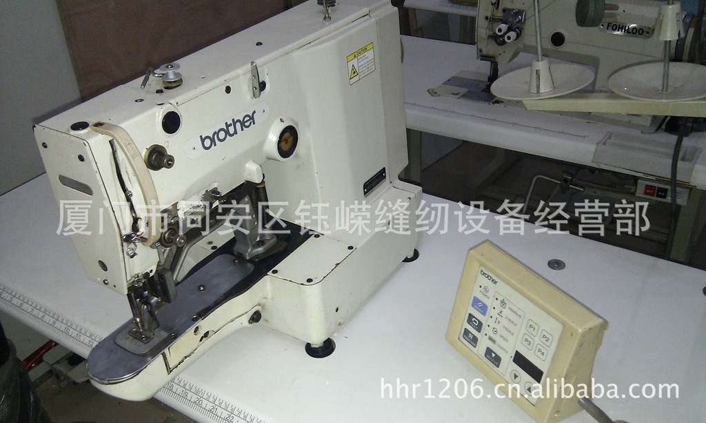 兄弟牌430c 电脑直驱打枣 套结机 缝纫机 针车