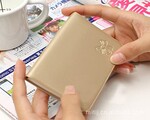 韩国文具 糖果色蝴蝶结皮质 随记笔记本 60g 批发招网店代销
