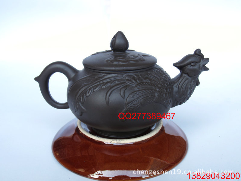 批发供应 凤把壶 精品茶壶 凤壶 大容量紫砂壶 礼品茶具