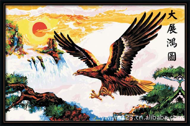 数字油画 数字油画加盟代理 数字油画批发贴牌 大展鸿图