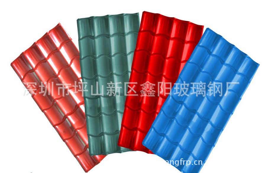 厂家供应 玻璃钢仿古瓦 造型艺术瓦 树脂琉璃瓦 树脂玻璃钢仿古瓦