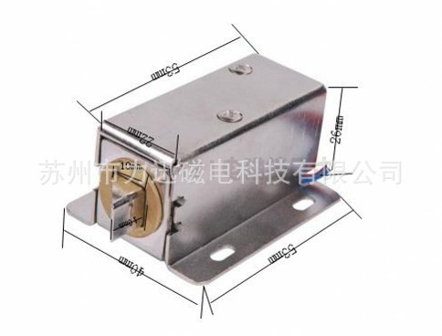 TFS-A21箱柜电磁锁-尺寸图1