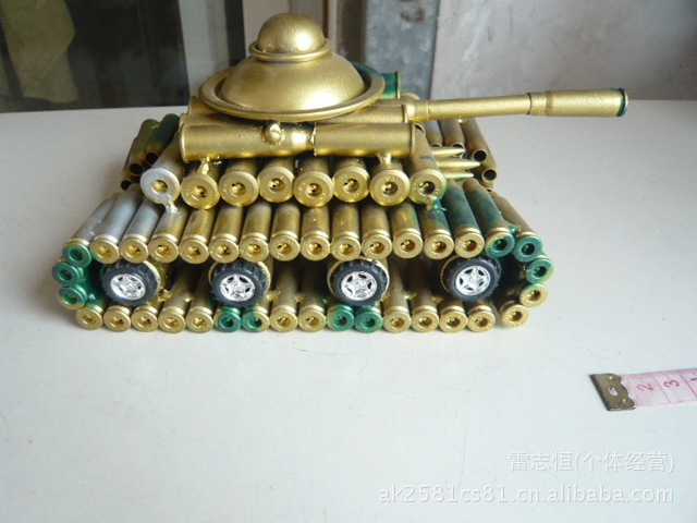 厂家批发 供应子弹坦克模型工艺品(子弹壳工艺品)