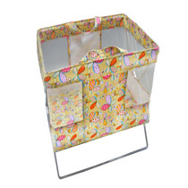 黄色花纹+镀钢支架