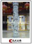 【寺庙雕刻】--古建石雕--青石龙柱