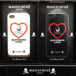 Mastermind Japan MMJ x LOVE爱心圈骷髅头 iPhone 4/4S 保护壳