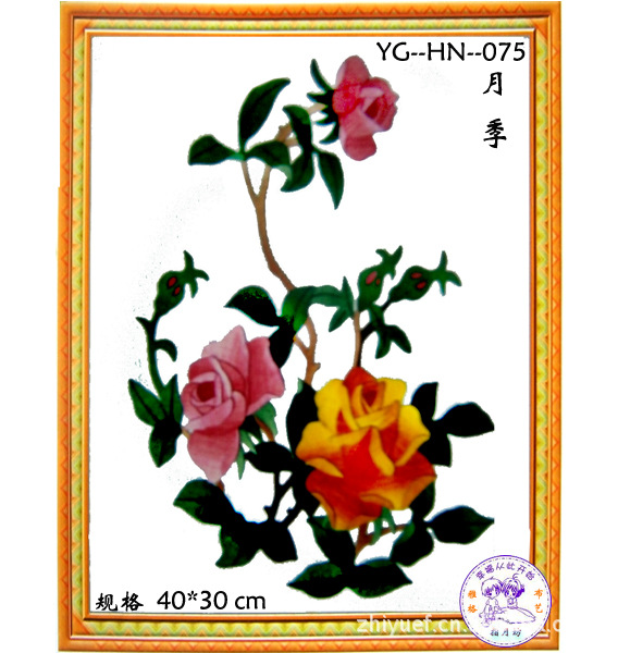 批发采购布艺工艺品 布贴画 卡通娃娃 供布艺画材料包布艺贴画来样加