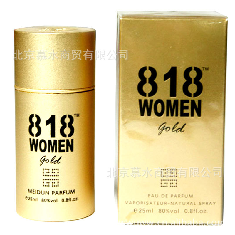 gold powder金色香水,goldpowder金色香水 批发meidun美顿818香水 gold金色women女士香水25ml 正品556