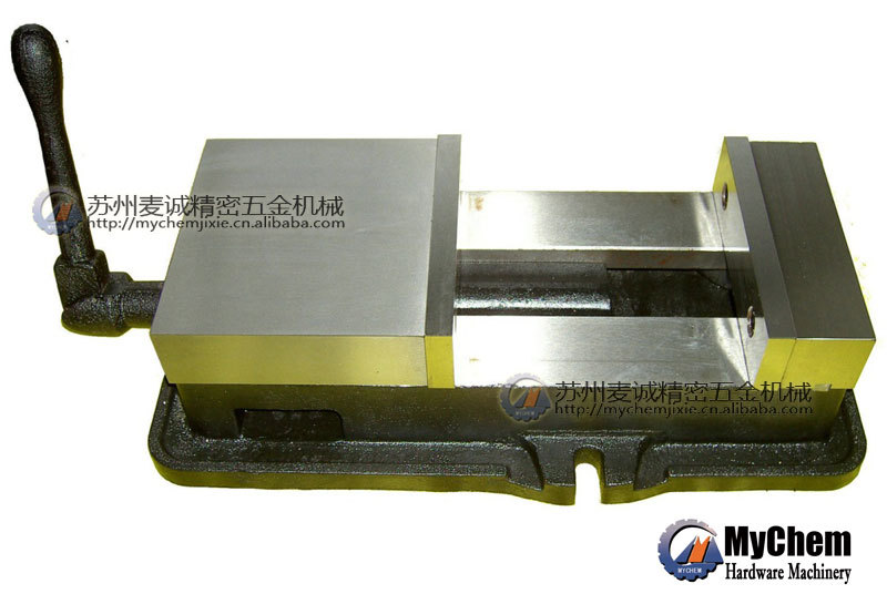 【铣床可倾虎钳】台湾铣床可倾平口钳_4寸双向角固式虎钳