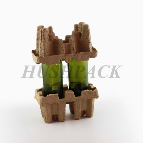 供应纸浆模塑,酒瓶纸托,纸托,酒类包装,酒瓶包装
