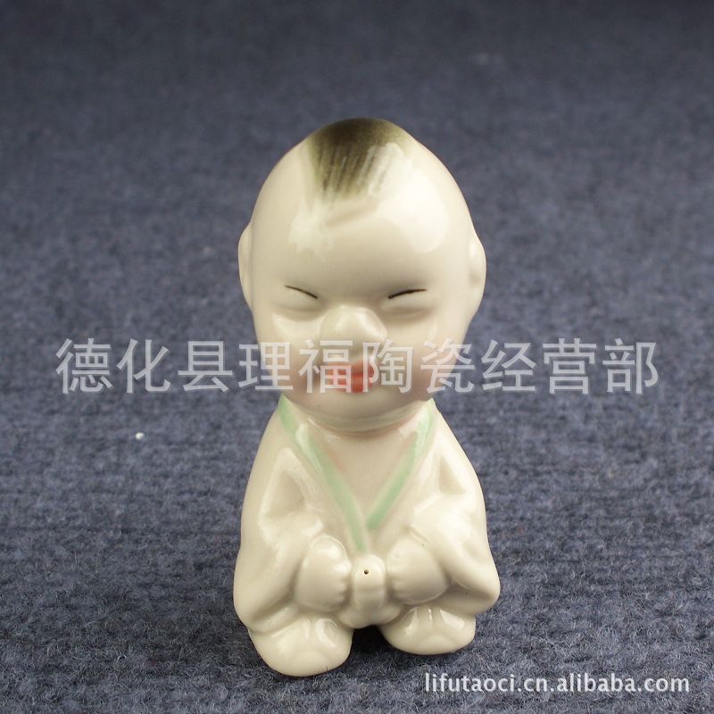 工艺品加工 尿娃茶宠 喷水娃娃 撒尿小人 陶瓷工艺品加工定做图片_6