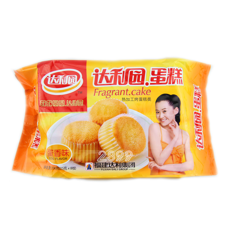 达利园小蛋糕200克/袋 2899糕点点