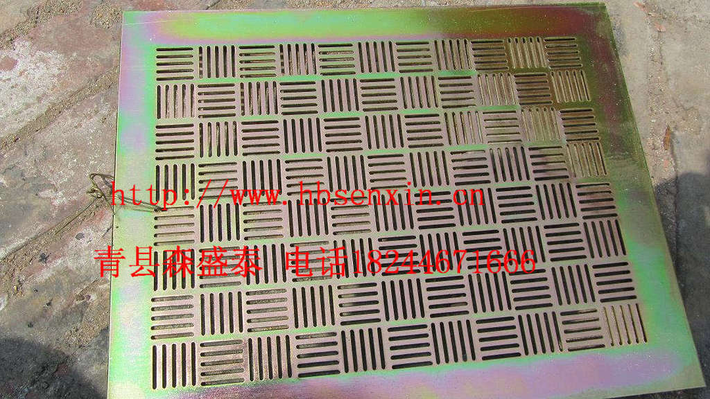 贵州球磨机筛板,筛网,筛片,青县森盛泰筛板厂专业生产加工