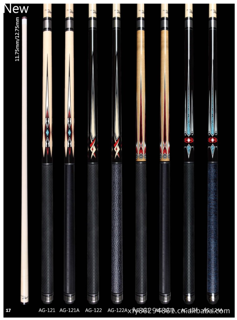 产品中心 台球杆 > fury球杆ag系列/飞利球杆/威利球杆/美式球杆  前