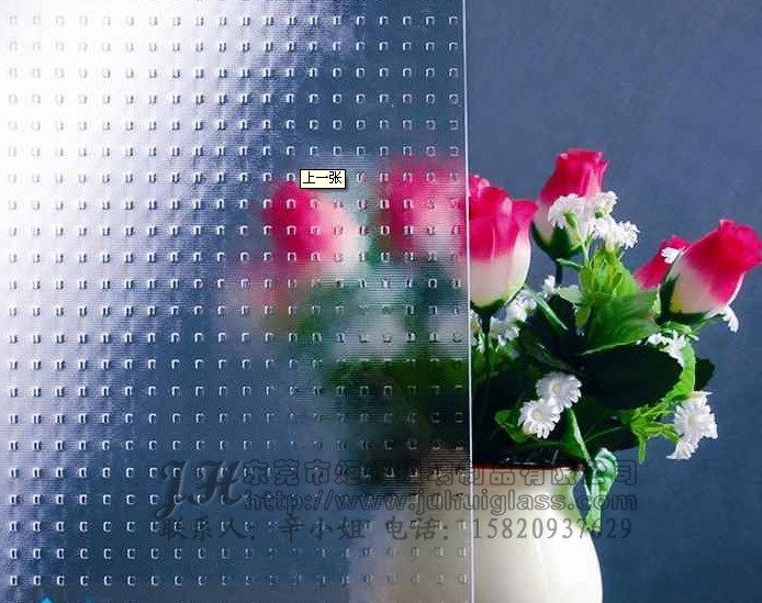 钢化压花玻璃 压花玻璃加工 东莞压花玻璃厂