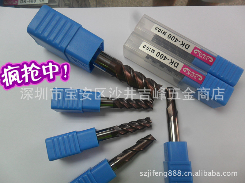 【厂家直销】优势批发零售台湾进口SDK400全钨钢圆鼻立铣刀