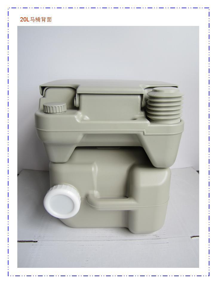 20l便携式冲水马桶,移动马桶,塑料马桶,护理马桶,残疾