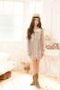A6003#2012新品超仙碎花雪纺娃娃领松紧收腰春装连衣裙