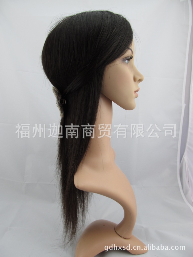 【 假发头套 工艺品 医疗专用 时尚假发 补发 真发批发 补顶】