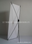 生产铝制X架、韩式X架、铁制X架、X架制作、喷绘写真,广告展架