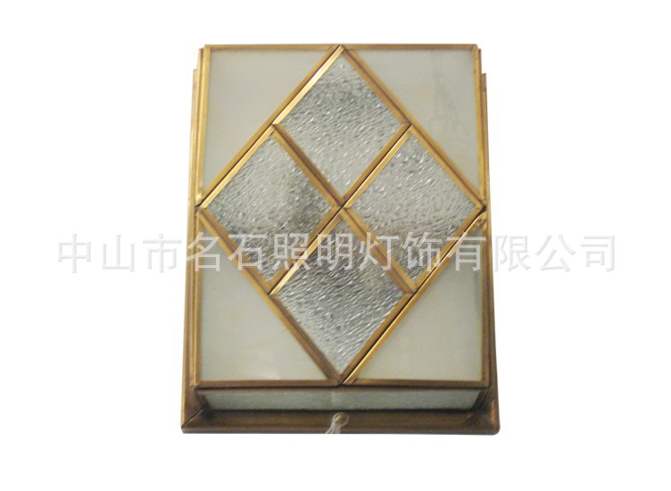 复古全铜灯-定性产品 厂家批发 家居半吸顶灯 酒店工程灯 手工焊锡灯 全铜吸顶灯